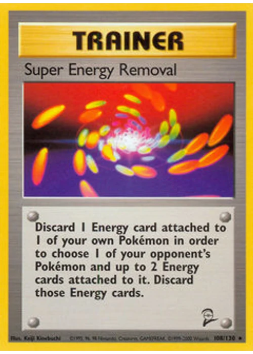 Super Energy Removal