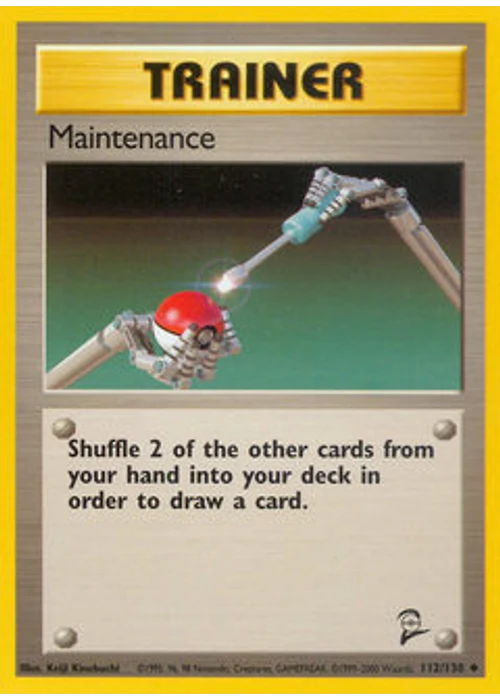 Maintenance