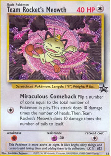 Team Rocket's Meowth