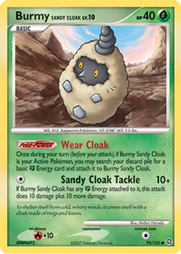 Burmy Sandy Cloak