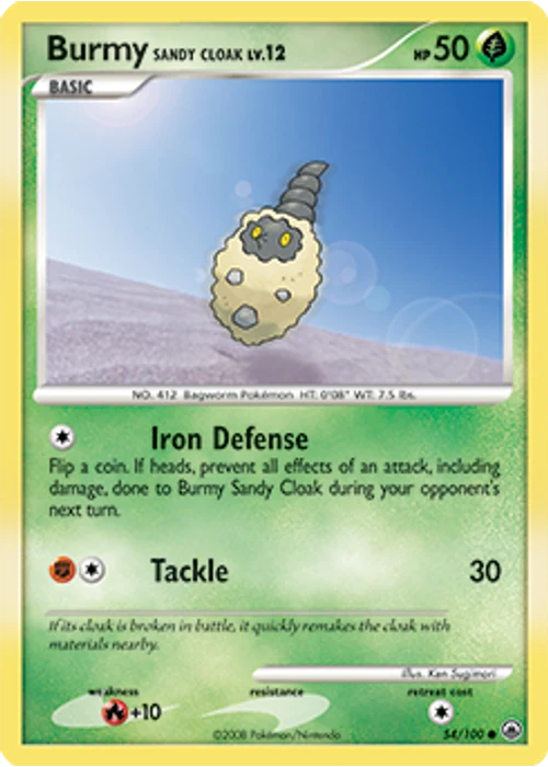 Burmy Sandy Cloak