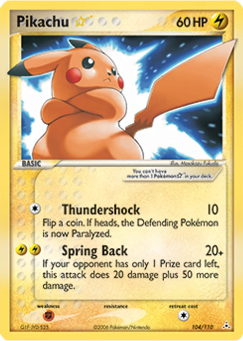 Pikachu Star