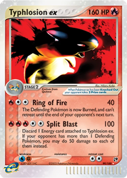 Typhlosion ex
