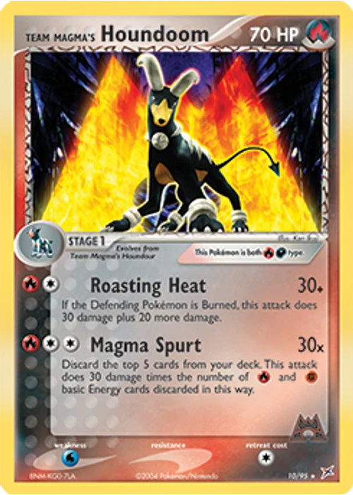 Team Magma's Houndoom