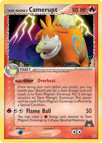 Team Magma's Camerupt