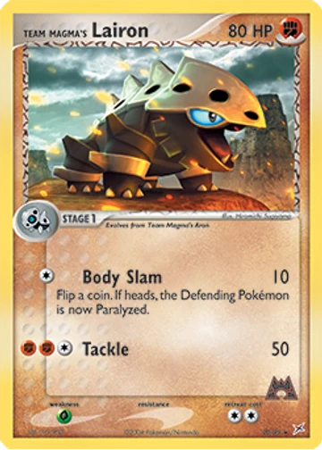 Team Magma's Lairon