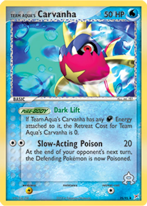 Team Aqua's Carvanha