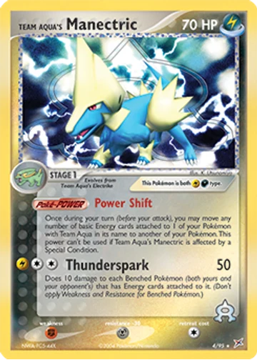Team Aqua's Manectric