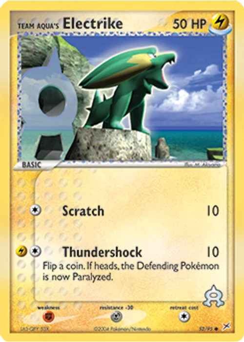 Team Aqua's Electrike