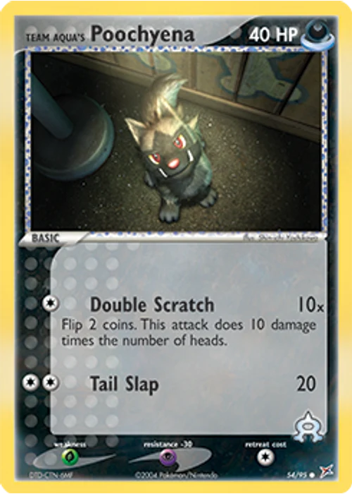 Team Aqua's Poochyena