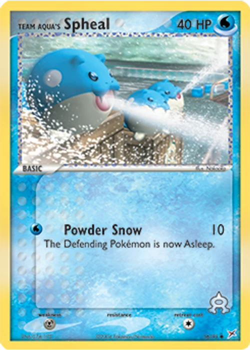 Team Aqua's Spheal