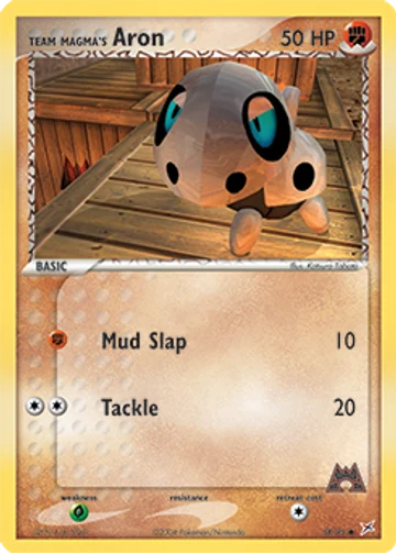 Team Magma's Aron