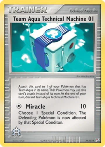 Team Aqua Technical Machine 01