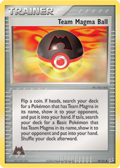 Team Magma Ball