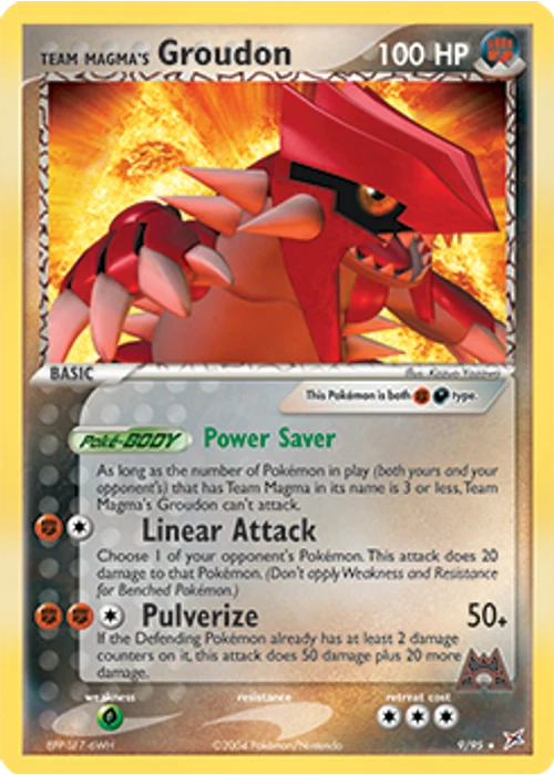 Team Magma's Groudon