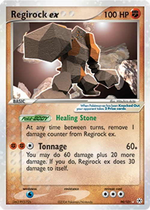 Regirock ex