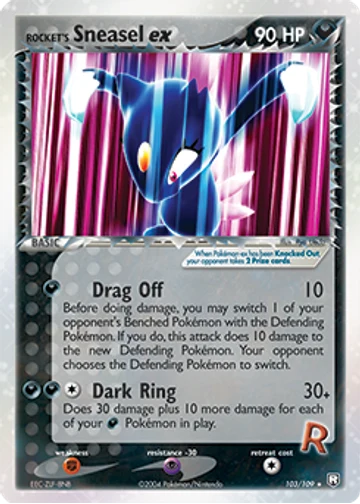 Rocket's Sneasel ex