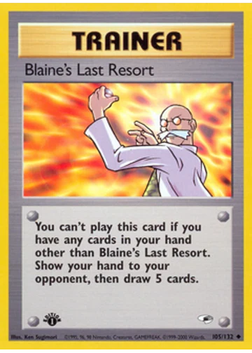 Blaine's Last Resort