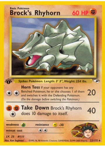 Brock's Rhyhorn