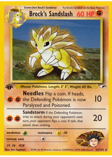 Brock's Sandslash