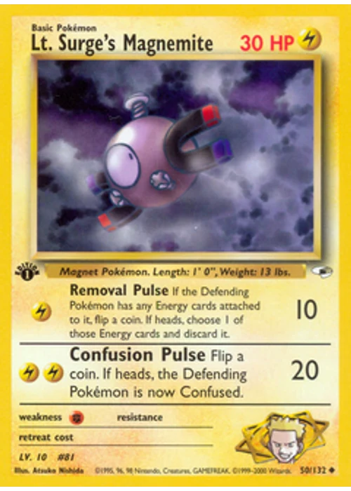 Lt. Surge's Magnemite