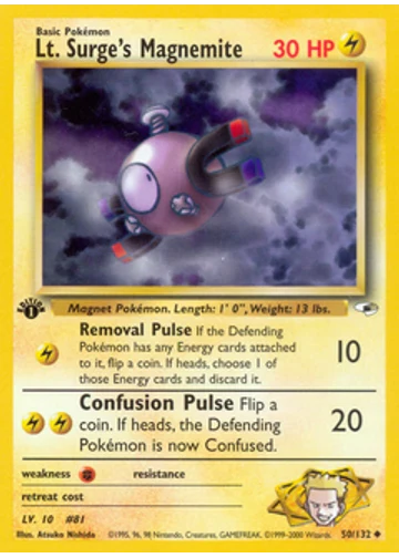 Lt. Surge's Magnemite