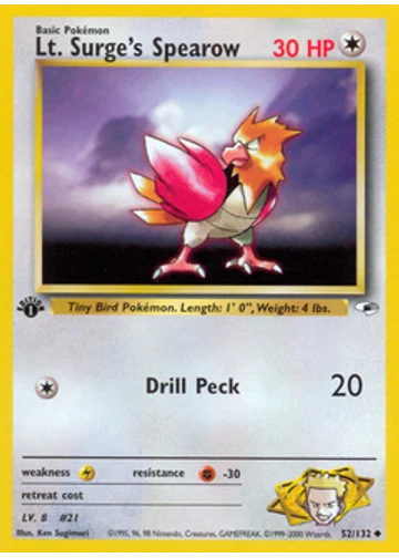Lt. Surge's Spearow