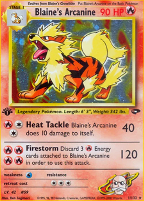 Blaine's Arcanine