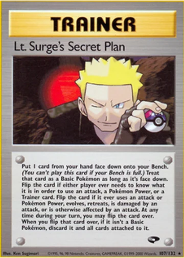 Lt. Surge's Secret Plan