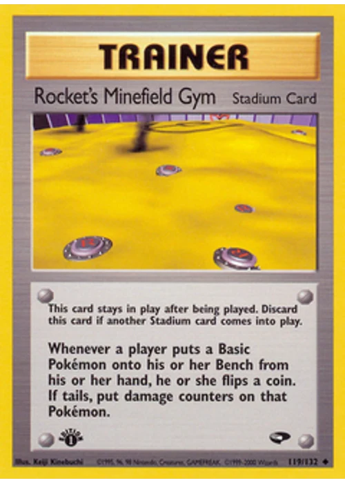 Rocket's Minefield Gym