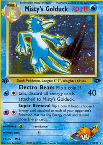 Misty's Golduck