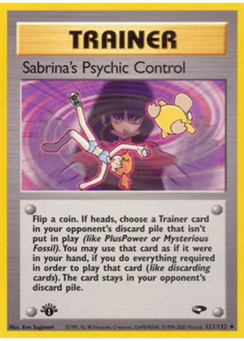 Sabrina's Psychic Control