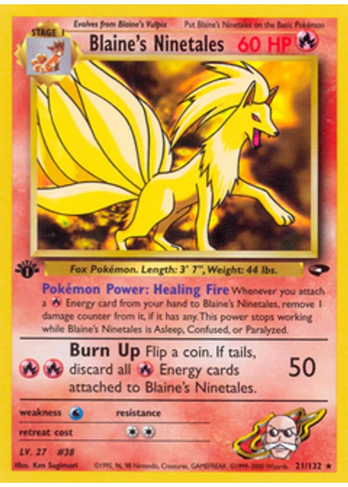 Blaine's Ninetales