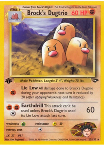 Brock's Dugtrio