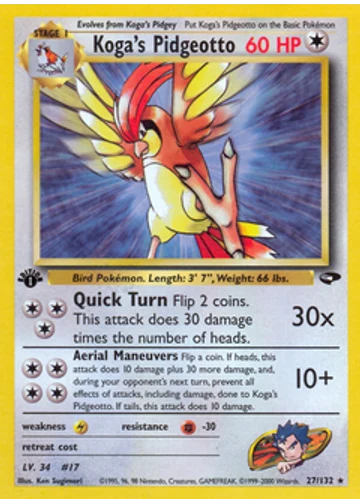 Koga's Pidgeotto