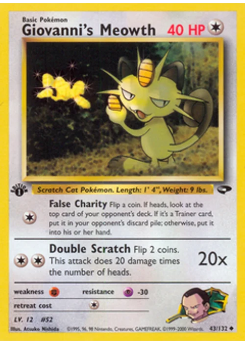 Giovanni's Meowth
