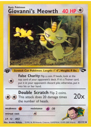 Giovanni's Meowth