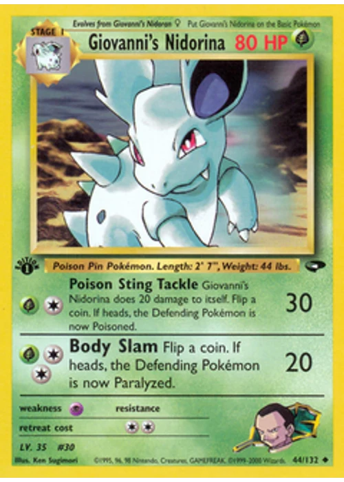 Giovanni's Nidorina