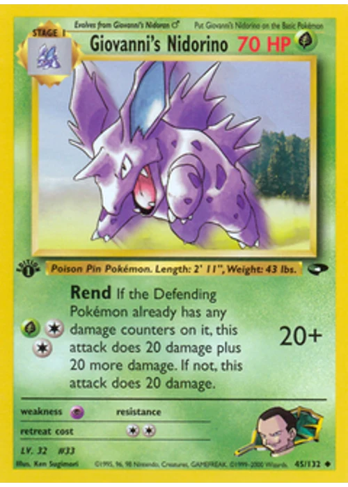 Giovanni's Nidorino
