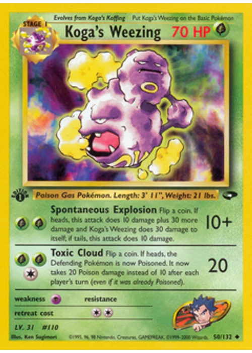 Koga's Weezing