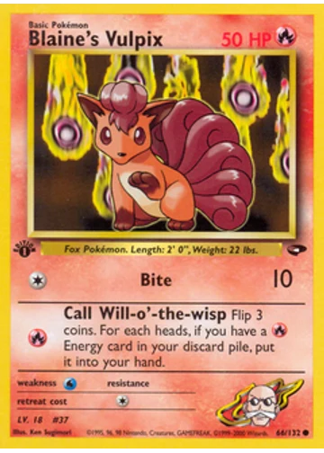 Blaine's Vulpix