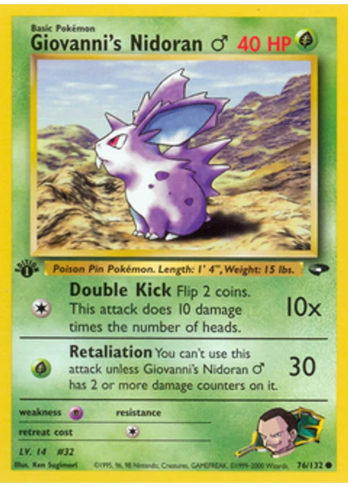 Giovanni's Nidoran ♂