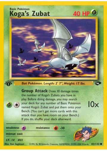 Koga's Zubat