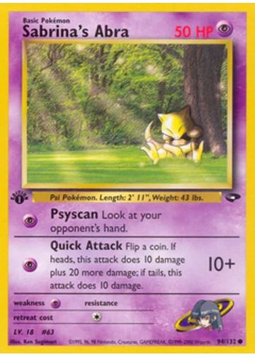 Sabrina's Abra