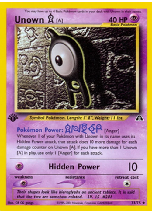 Unown [A]
