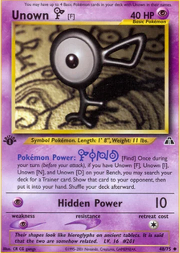 Unown [F]
