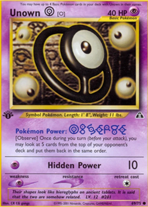 Unown [O]