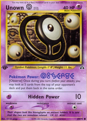 Unown [O]