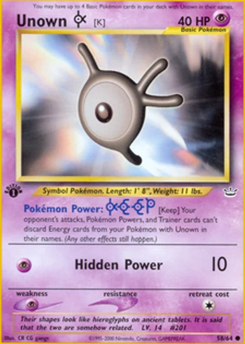 Unown [K]