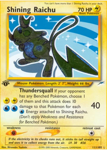Shining Raichu
